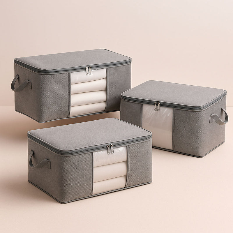 BagSpace™ – Organizador de Roupas Dobrável